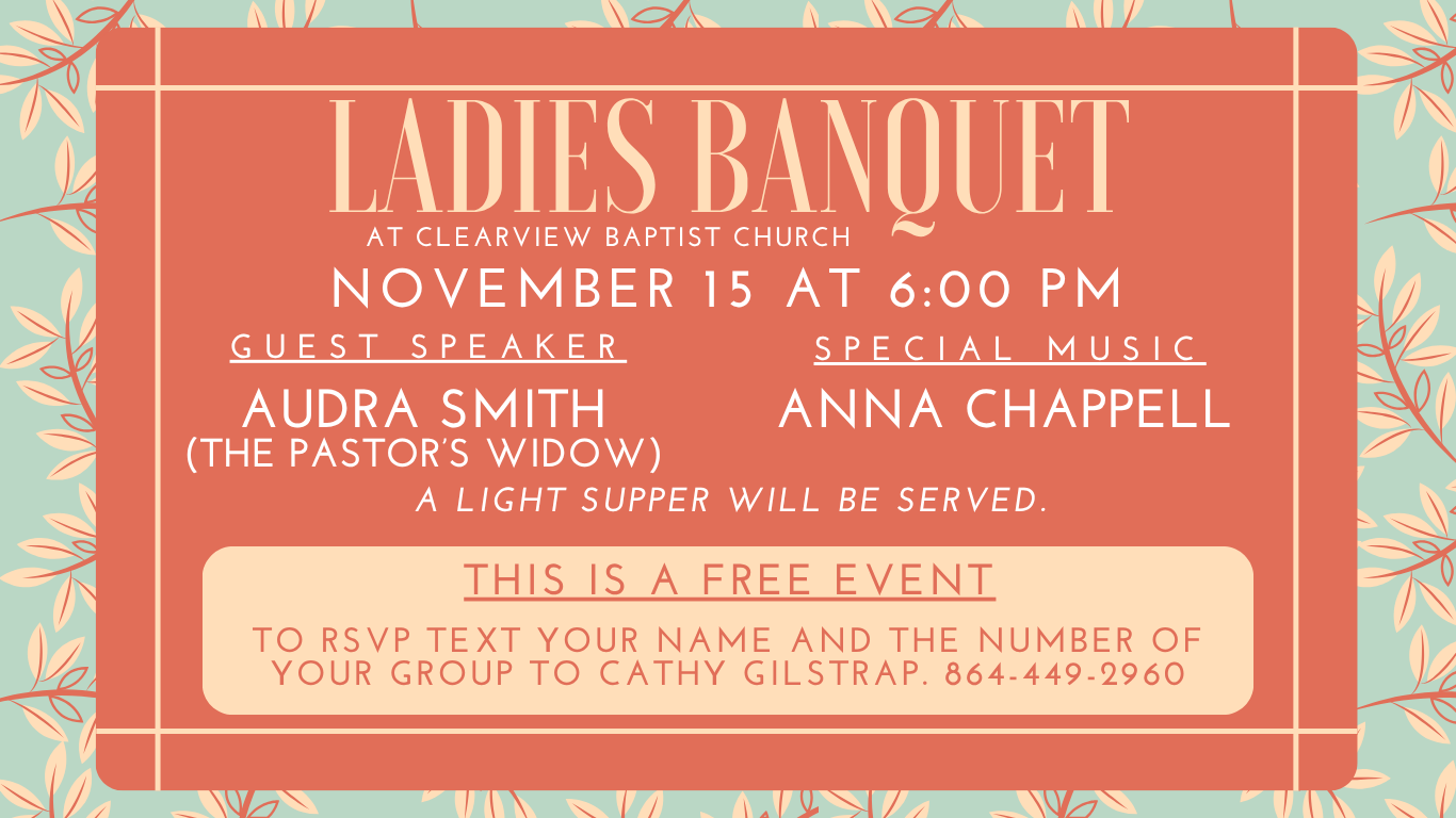 Ladies Banquet