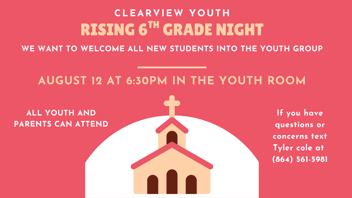 Rising Sixth Grade Night