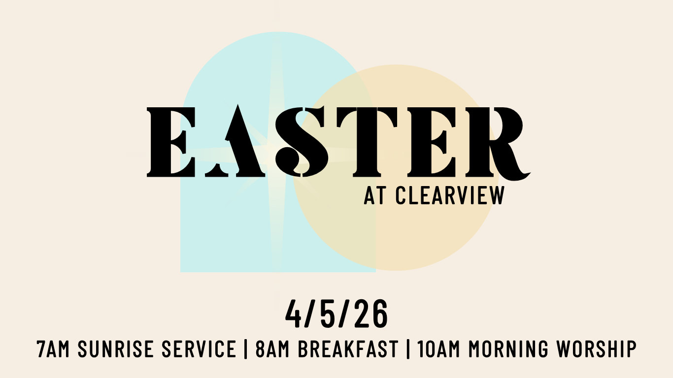 Easter Service Schedule
